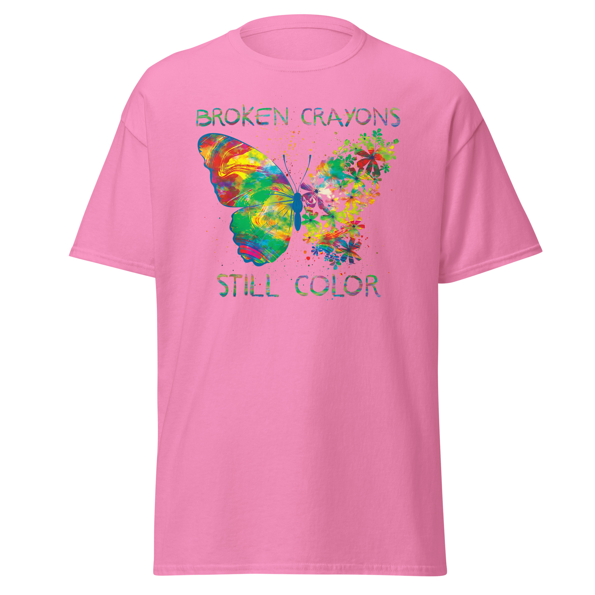 Broken Crayons Unisex T-Shirt - Image 2