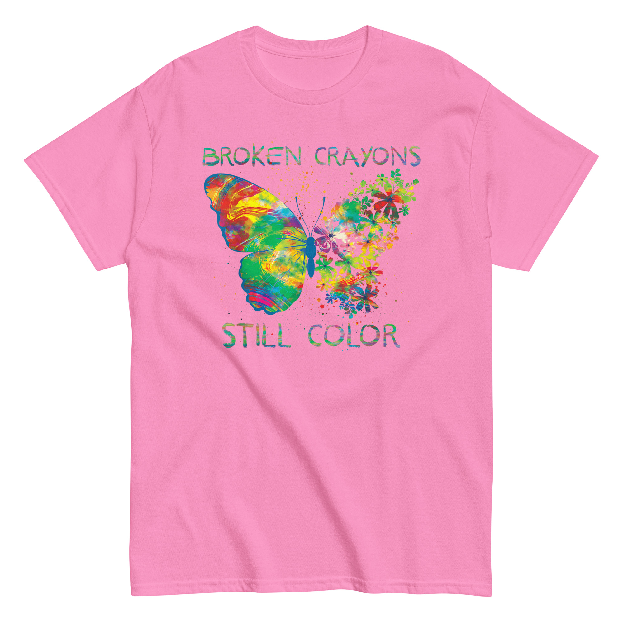 Broken Crayons Unisex T-Shirt - Image 21