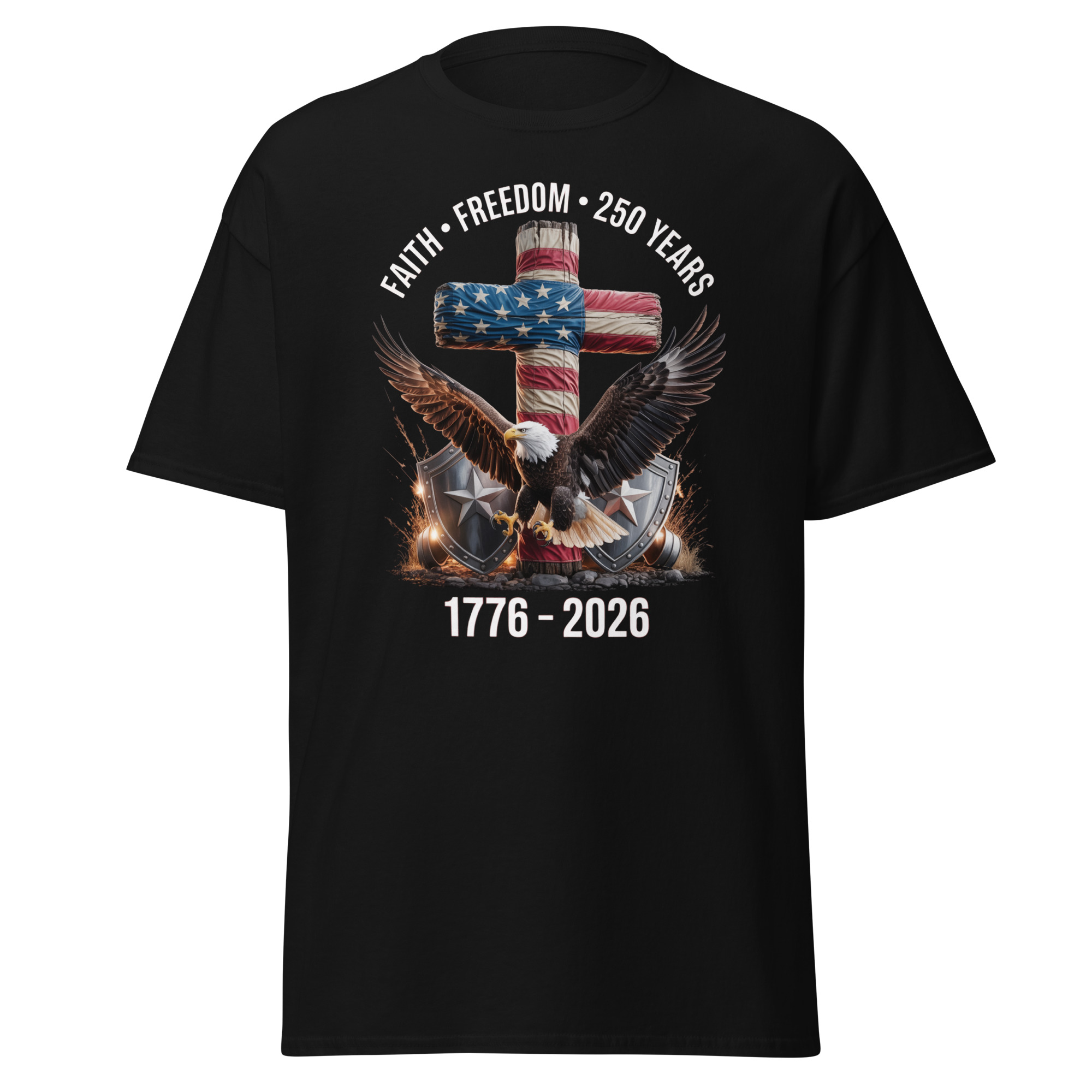 Faith Freedom 250 Unisex T-Shirt