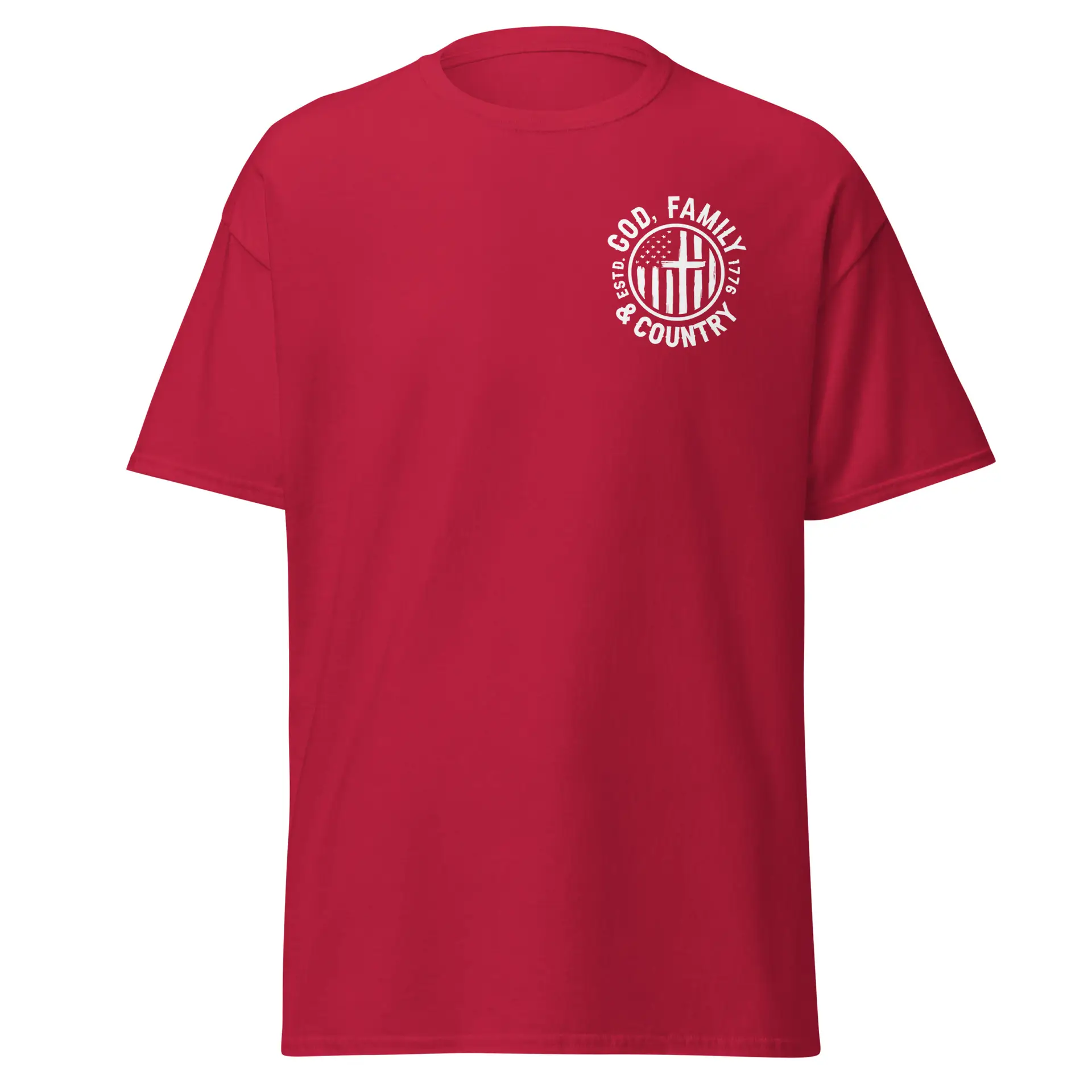 God Family Country Unisex T-Shirt (Double-Sided) - Image 9