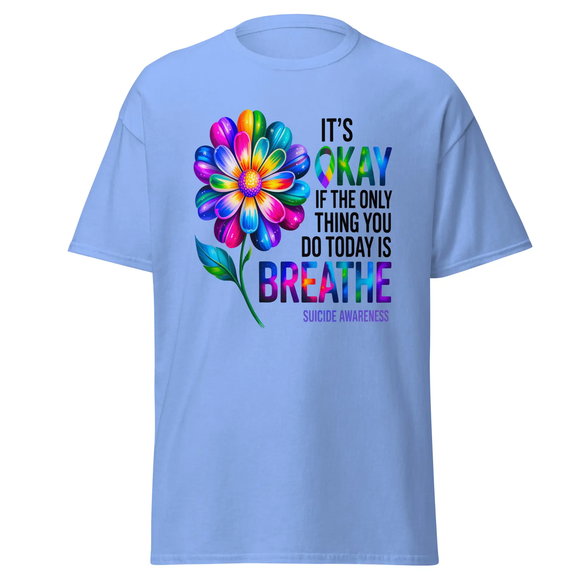 It's OK Breathe Unisex T-Shirt - Image 5