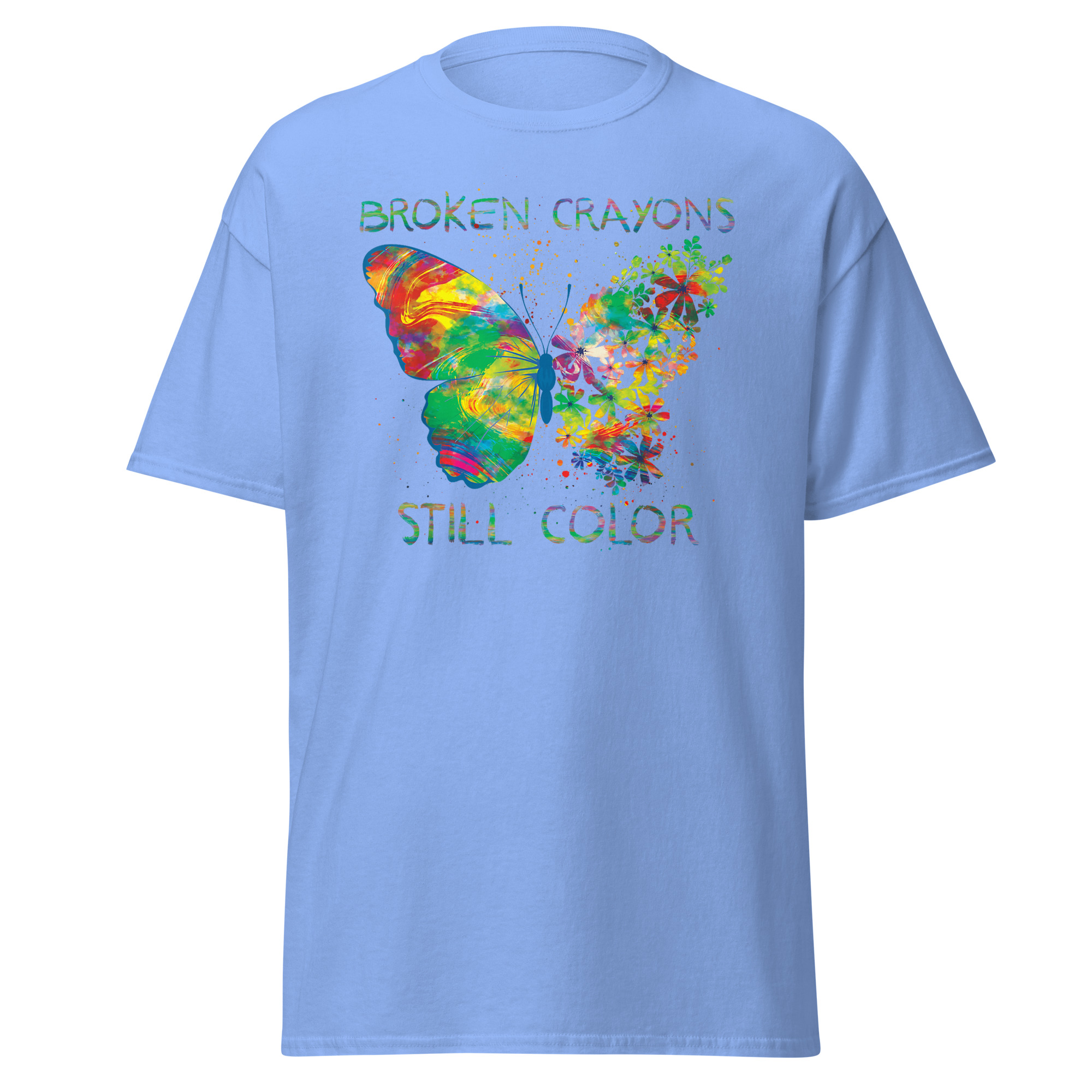 Broken Crayons Unisex T-Shirt - Image 3