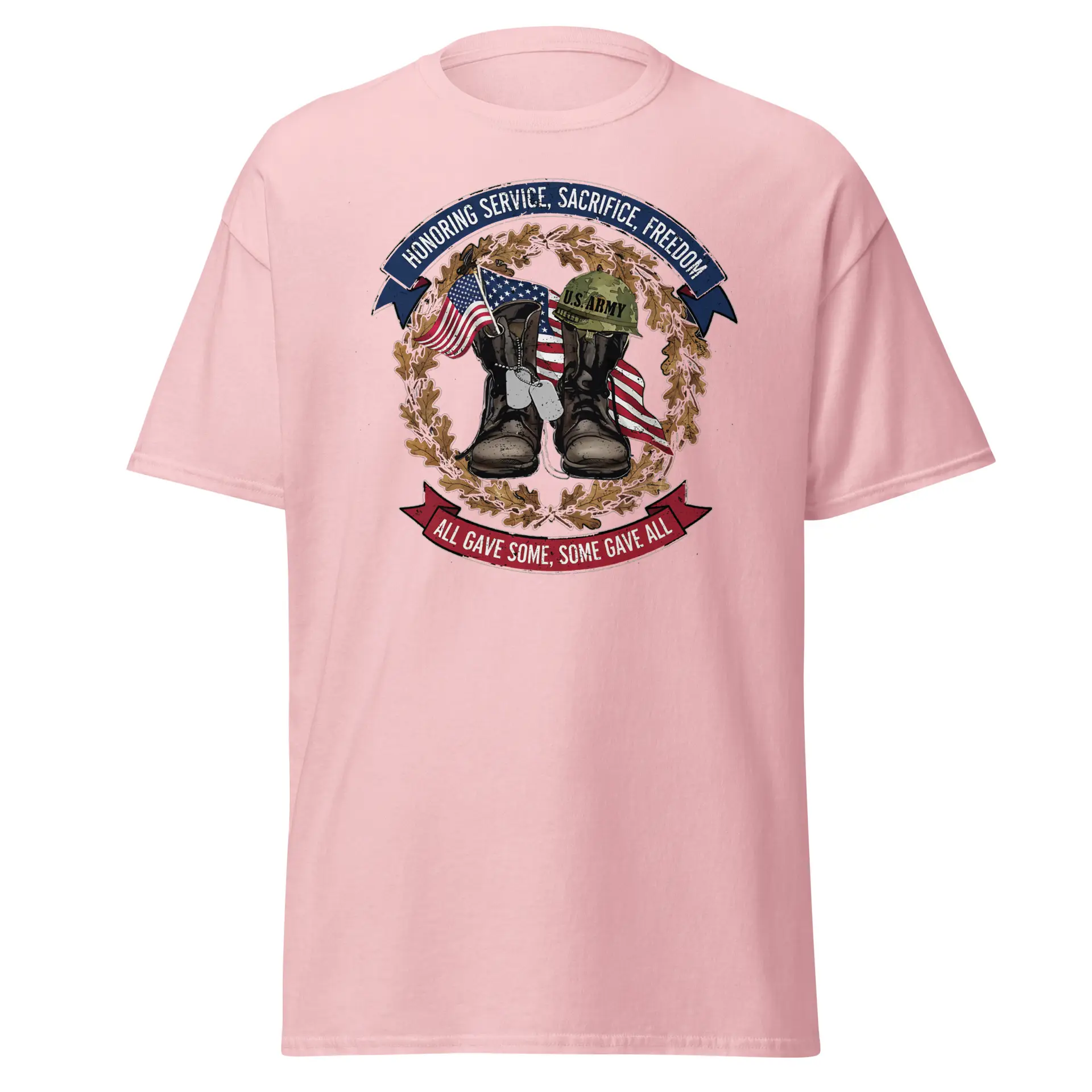 Service Sacrifice Freedom Unisex T-Shirt - Image 11