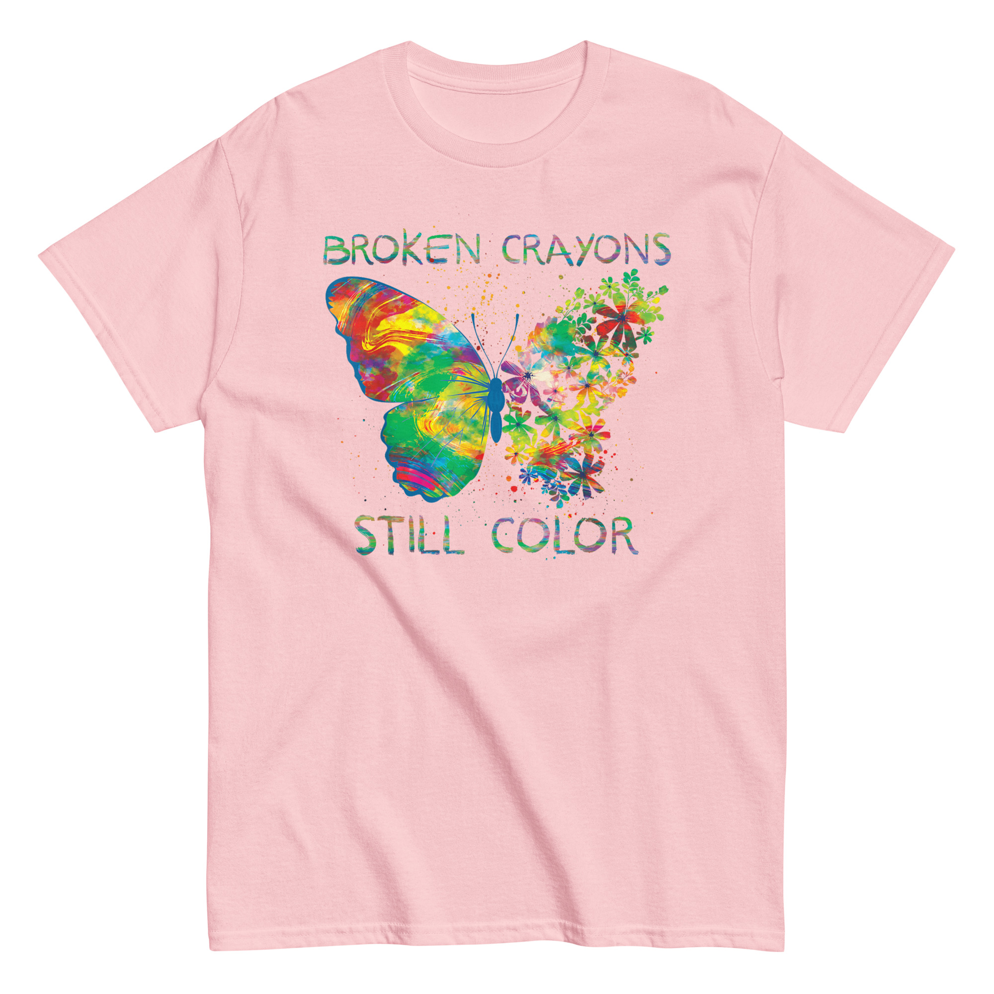 Broken Crayons Unisex T-Shirt - Image 22