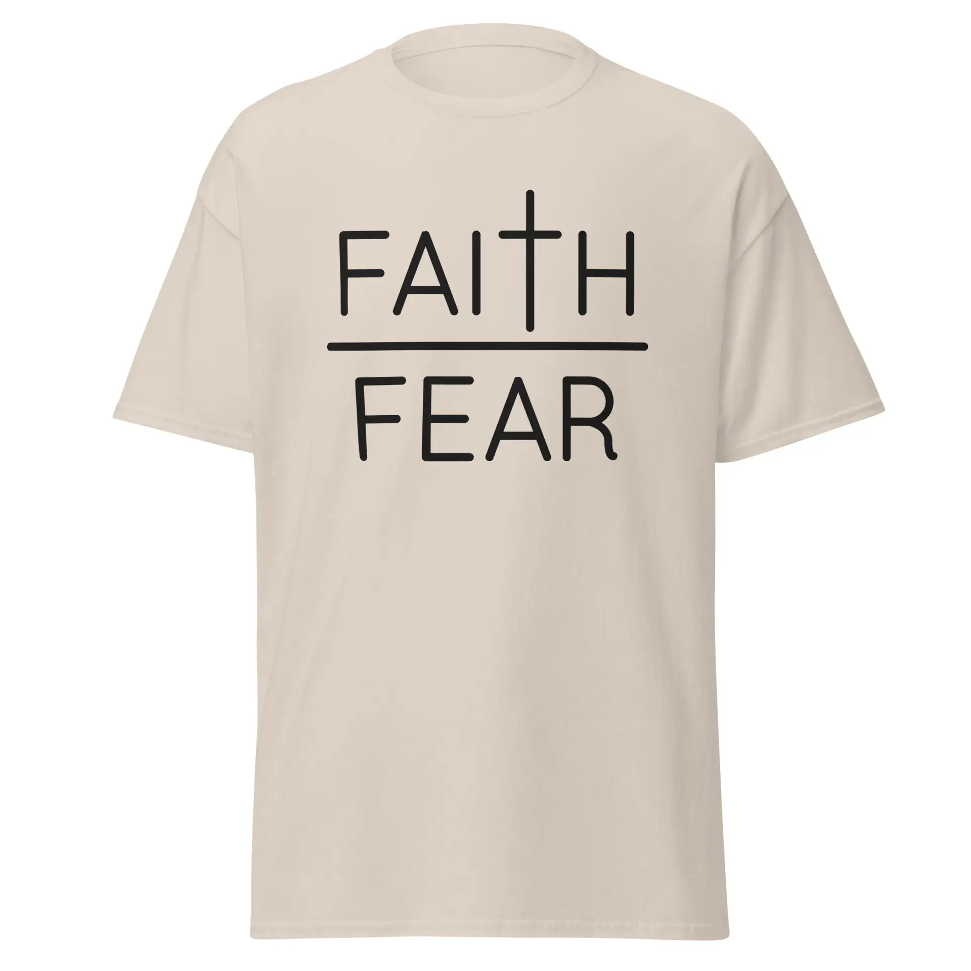 Faith Over Fear Unisex T-Shirt - Image 7