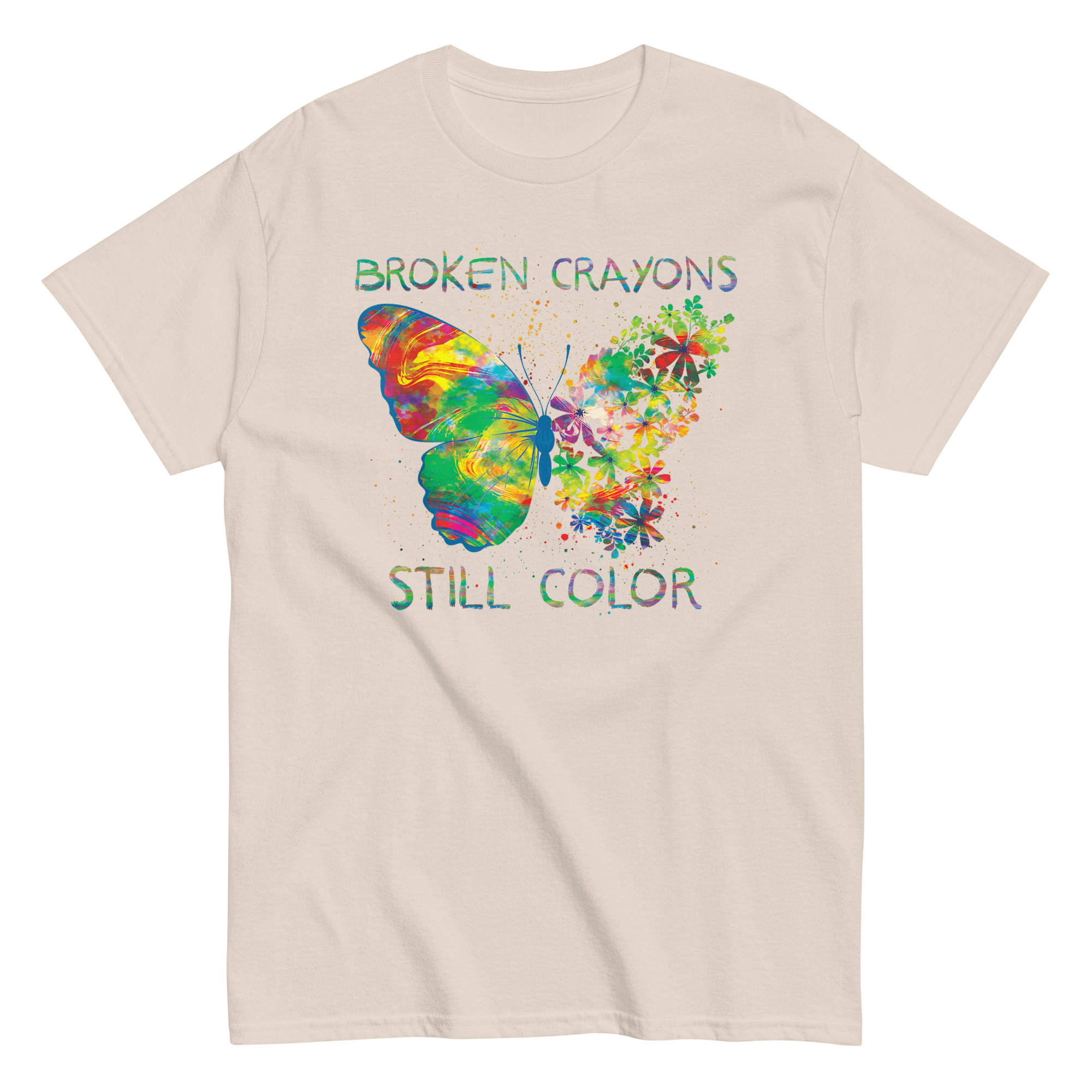 Broken Crayons Unisex T-Shirt