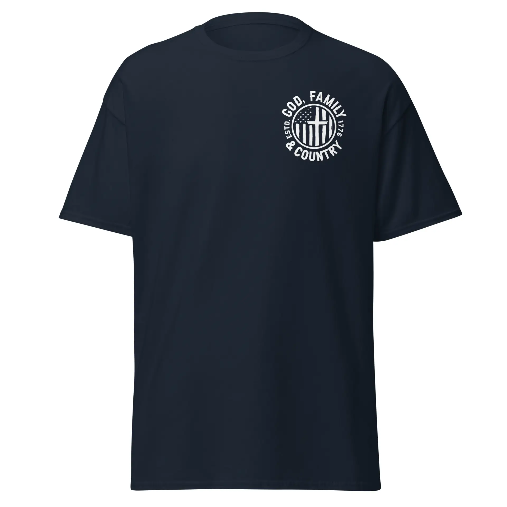 God Family Country Unisex T-Shirt (Double-Sided) - Image 8