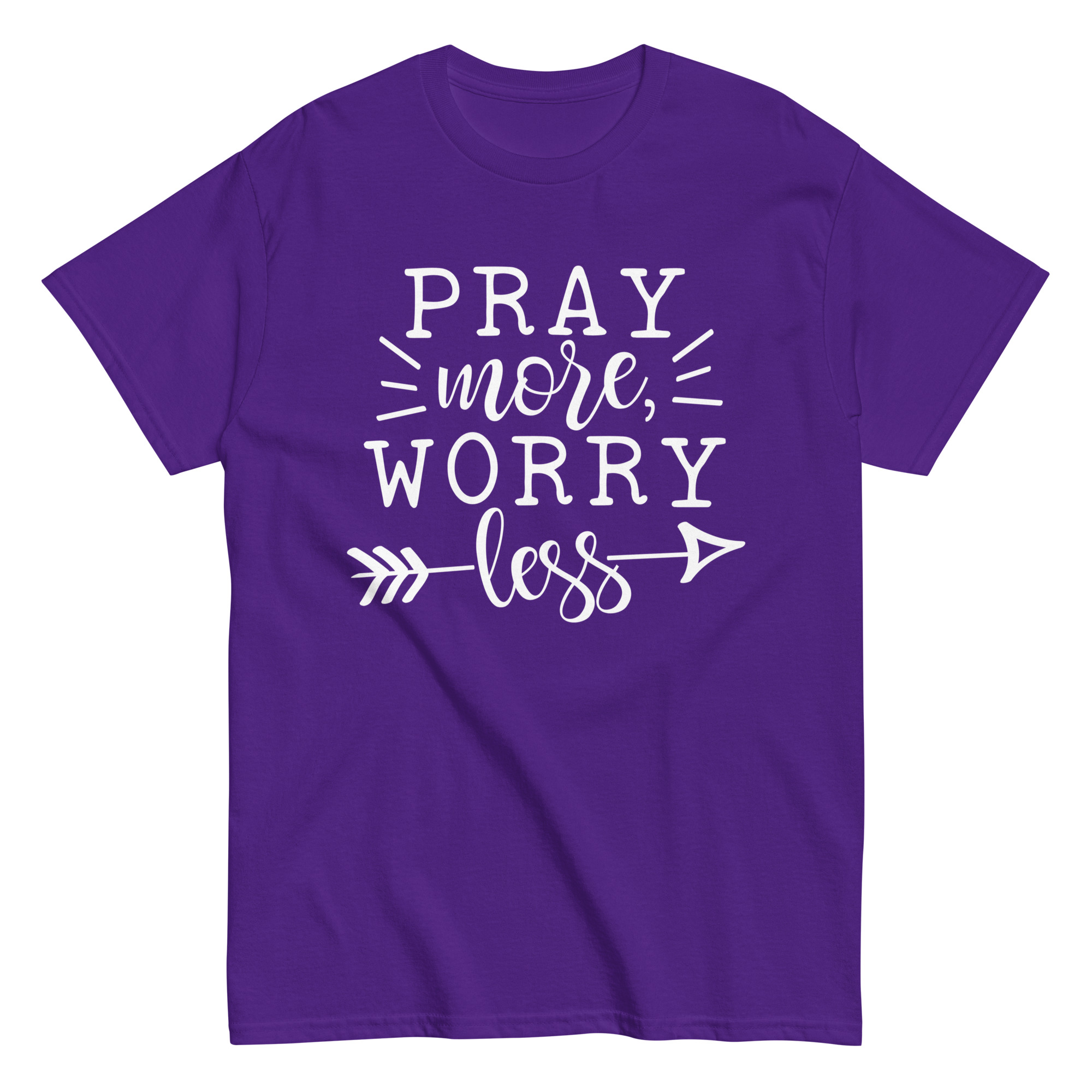 Pray More Unisex T-Shirt - Image 20