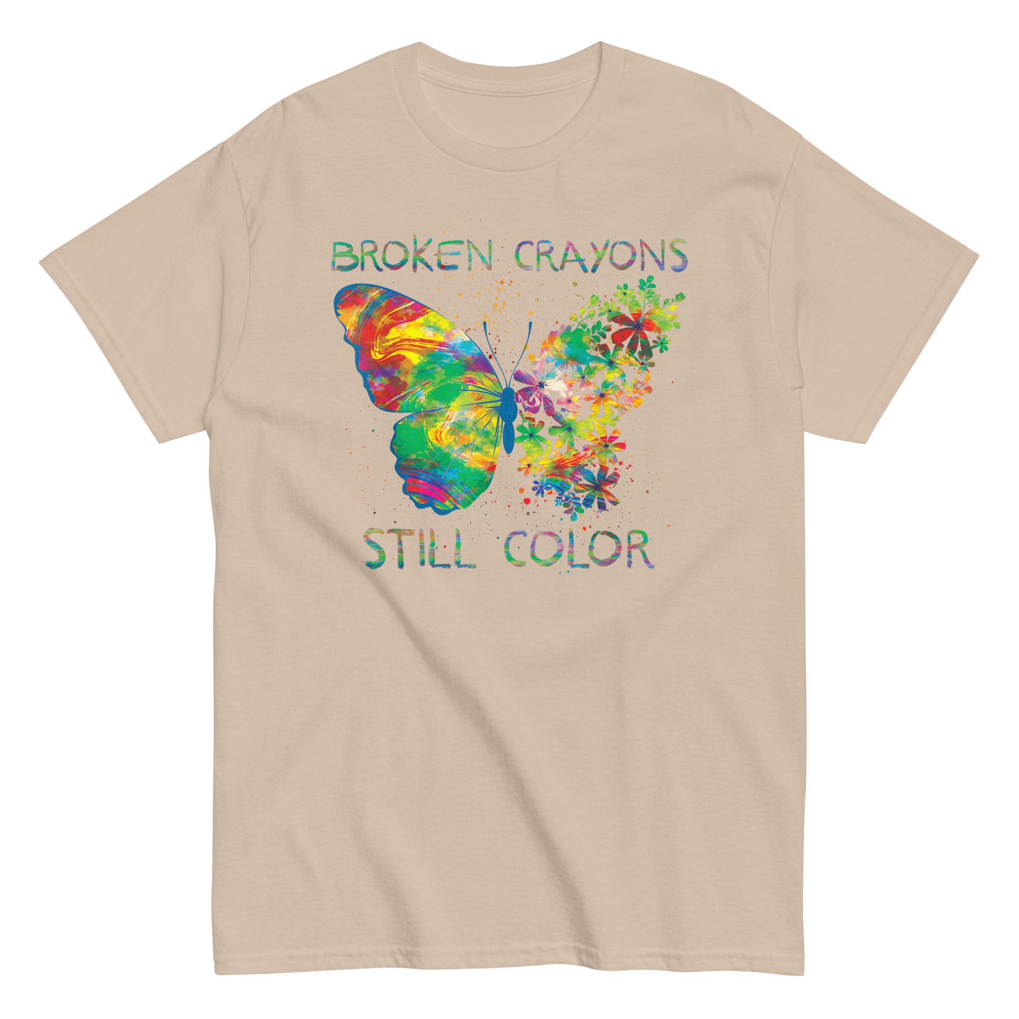Broken Crayons Unisex T-Shirt - Image 19