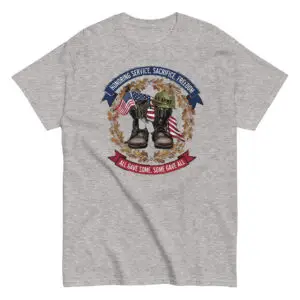 Service Sacrifice Freedom Unisex T-Shirt