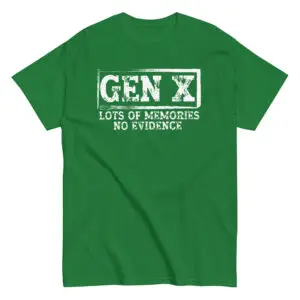 Gen X Lots of Memories Unisex T-Shirt