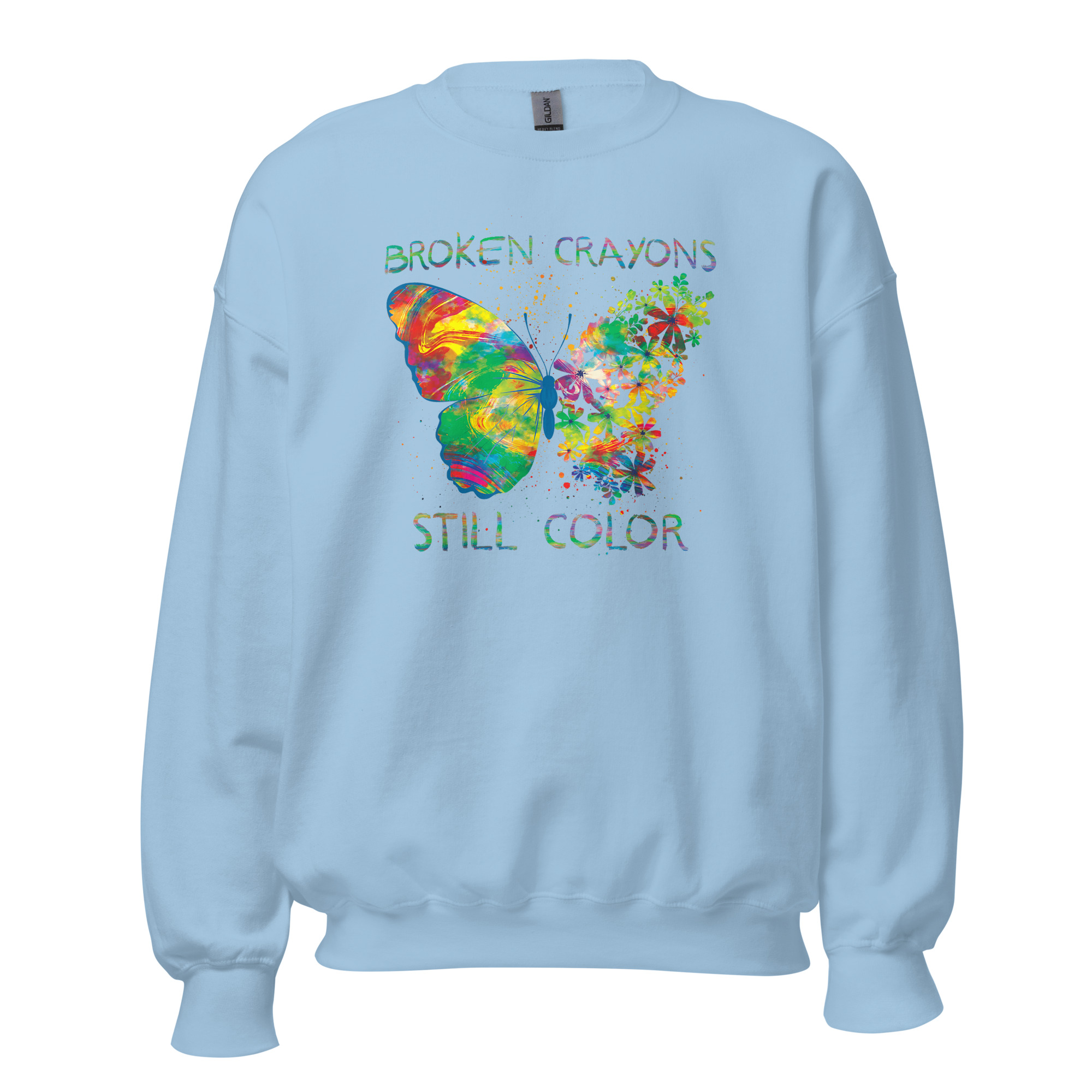 Broken Crayons Unisex Sweatshirt - Image 2
