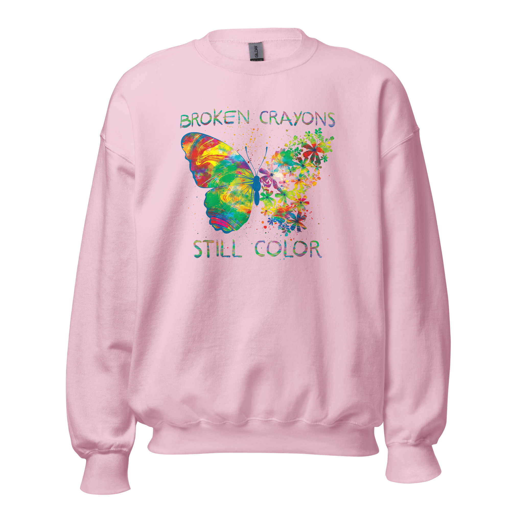 Broken Crayons Unisex Sweatshirt - Image 5