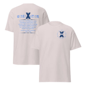 Generation X Unisex T-Shirt (Double-Sided)